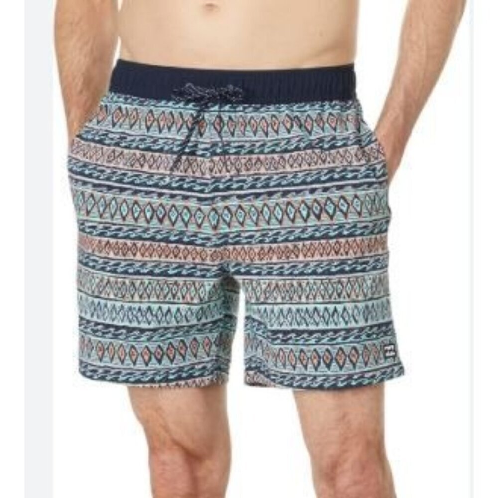 NEW Billabong Men's Shorts Boardshort Sundays Layback Swim Trunks Medium Beach